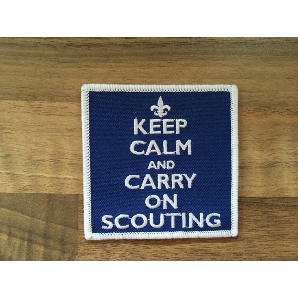 Keep Calm and Carry on Scouting